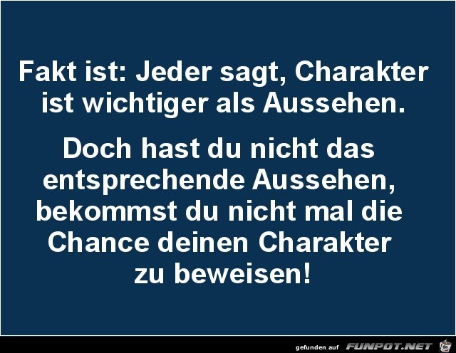 Fakt ist:..........