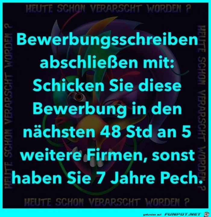 Bewerbungsschreiben