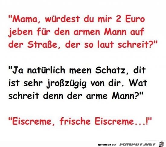 2 Euro für den Mann auf der Strasse...... 2 Euro für den Mann auf der Strasse......