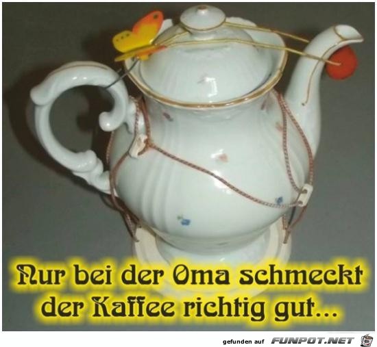 Nur bei Oma