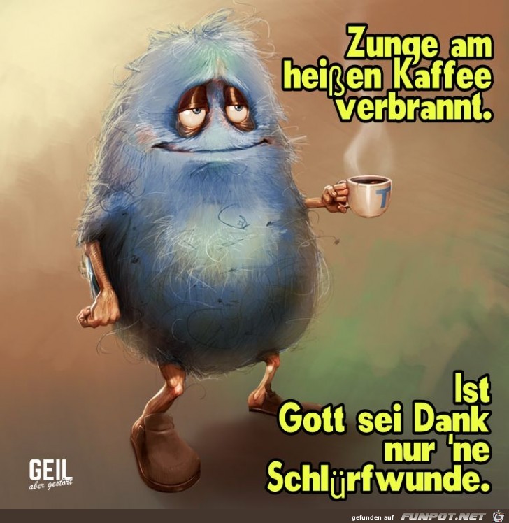 Zunge verbrannt Zunge verbrannt
