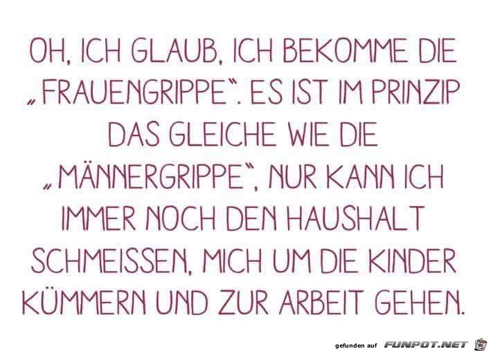 Frauengrippe Frauengrippe