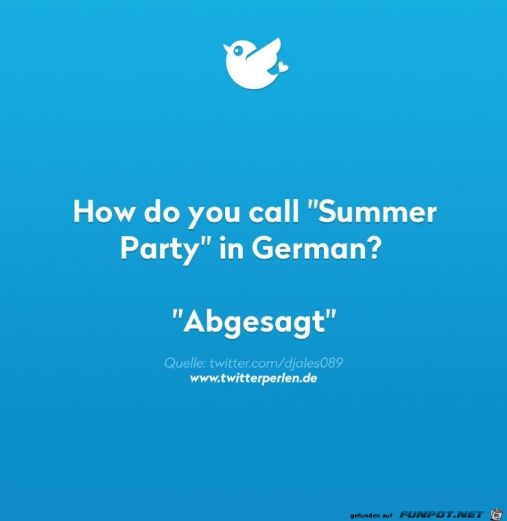 Sommer Party in Deutschland