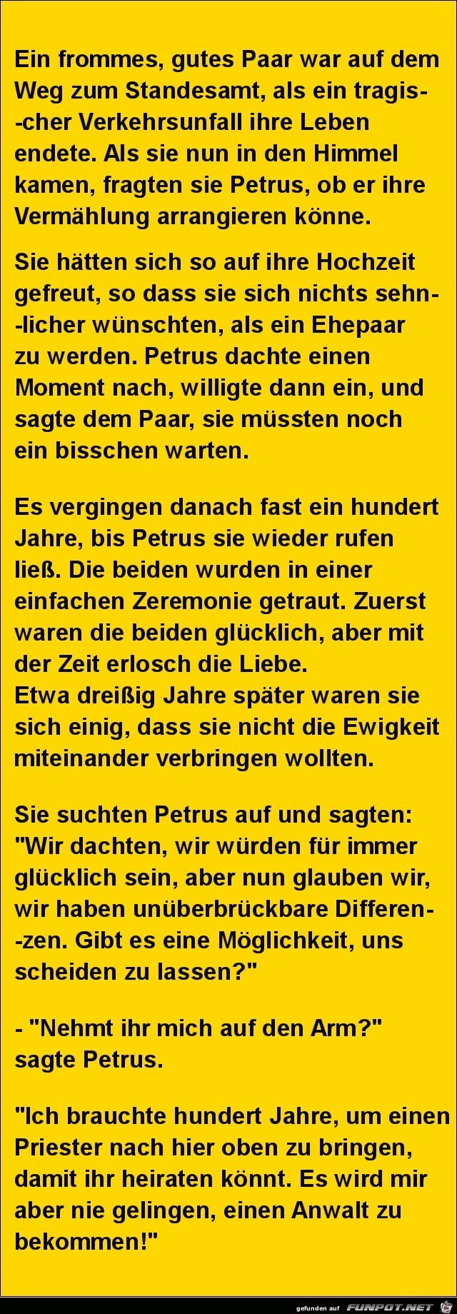 ein frommes Paar zum Standesamt....... ein frommes Paar zum Standesamt.......