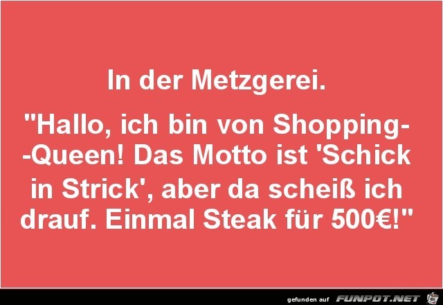 Schick in Strick