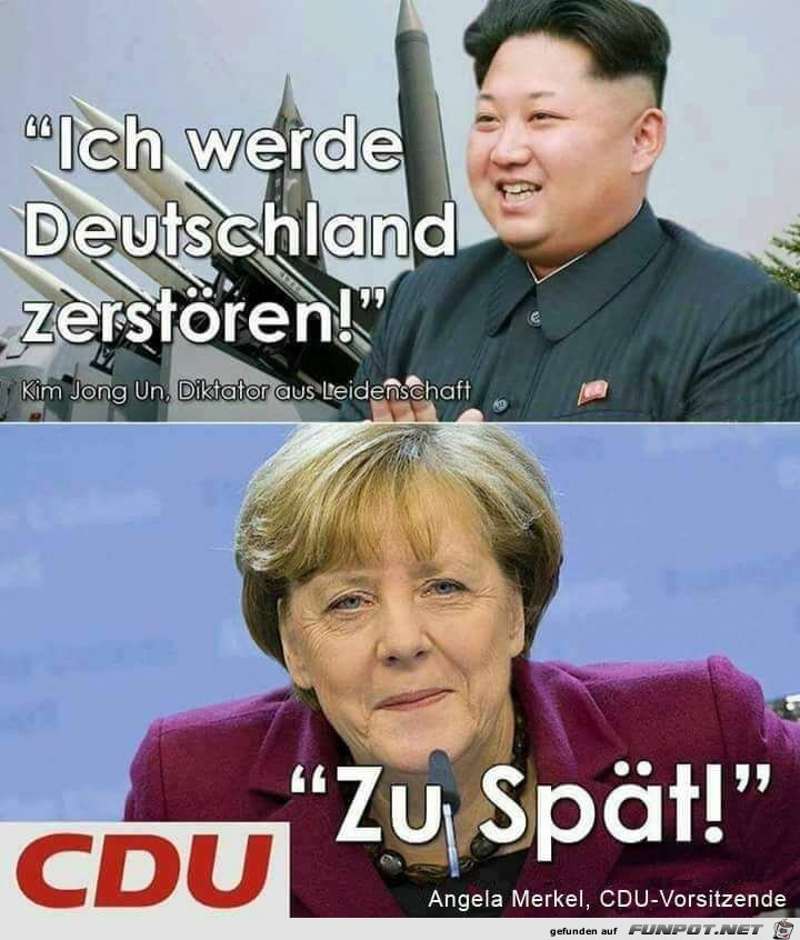 Ich werde Deutschland zerstren