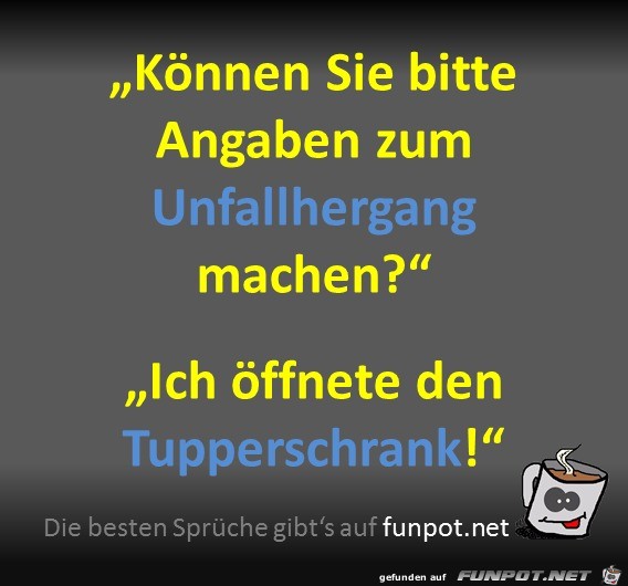 Unfallhergang Unfallhergang