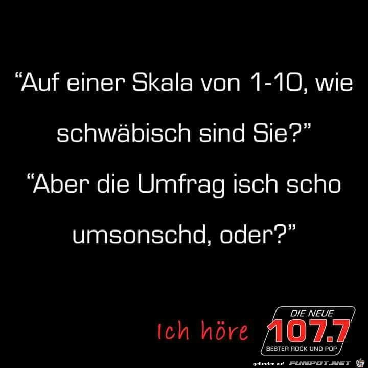 Sehr schwäbisch Sehr schwäbisch