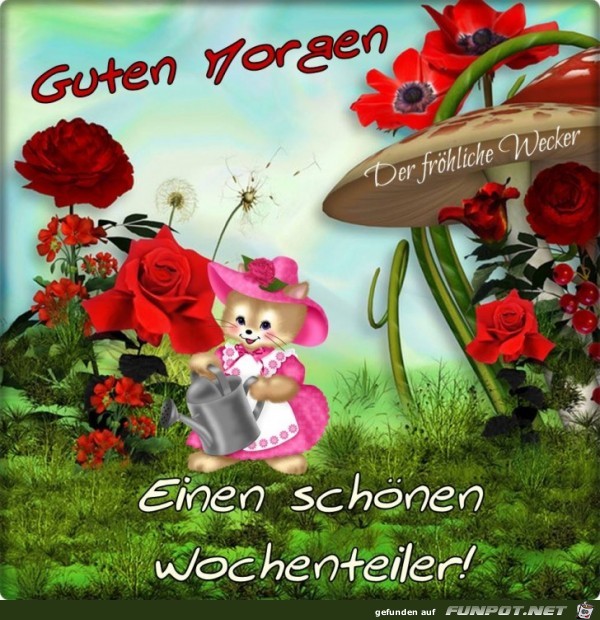 Einen schoenen Wochenteiler Einen schoenen Wochenteiler