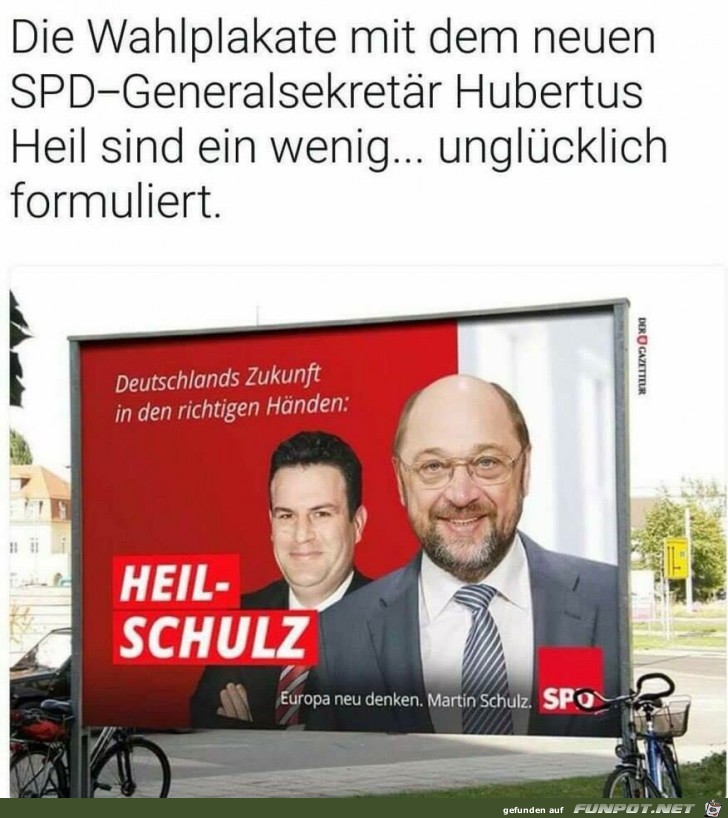 Etwas unglücklich formuliert Etwas unglücklich formuliert