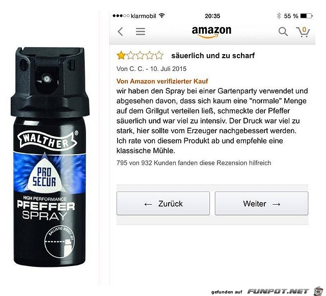Pfefferspray Pfefferspray