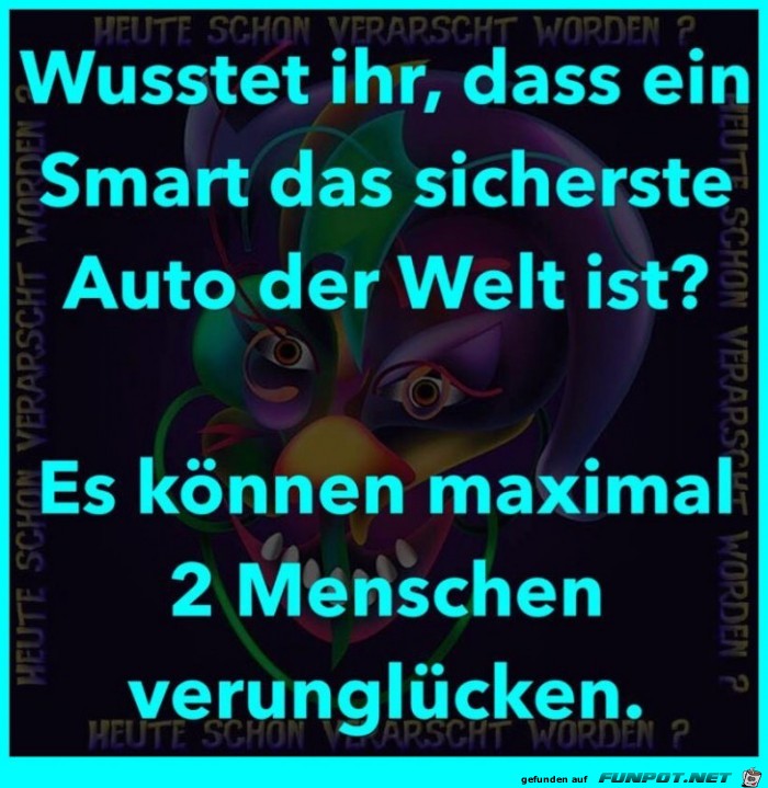 Das sicherste Auto Das sicherste Auto