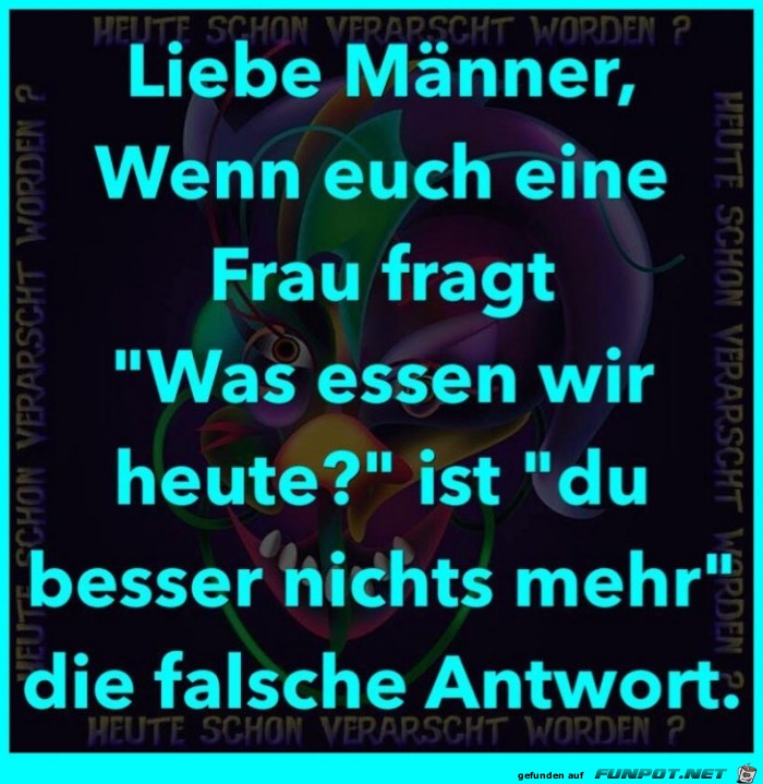 Falsche Antwort