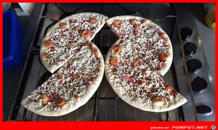 So kriegt man 2 Pizzen gleichzeitig in den Ofen