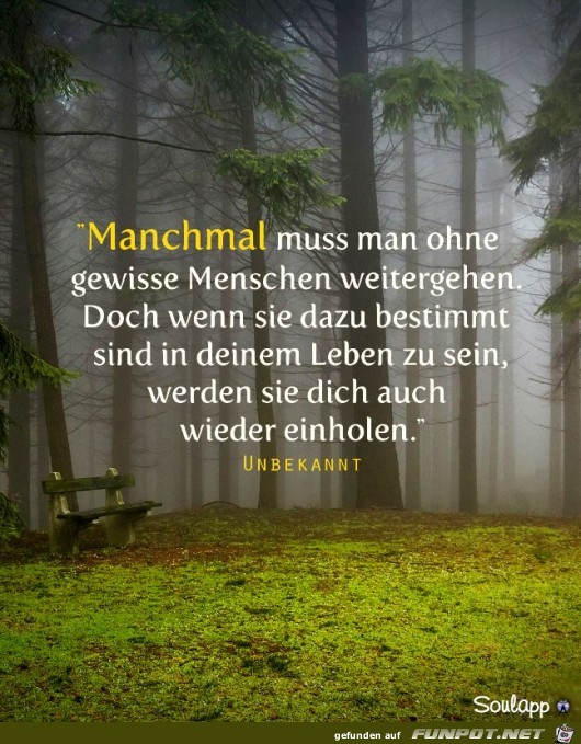 Manchmal