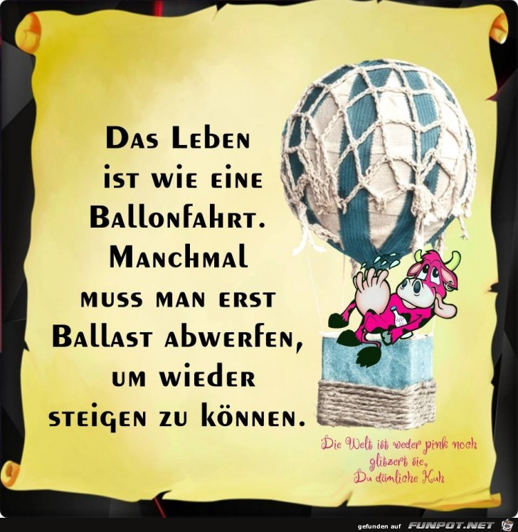 Ballonfahrt