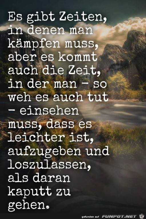 Es gibt Zeiten Es gibt Zeiten