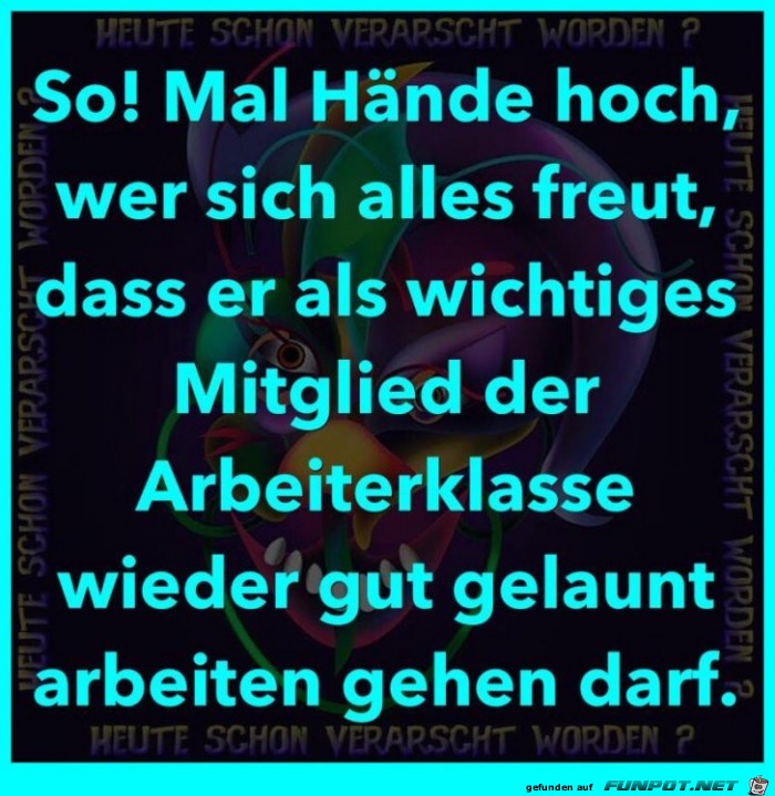 Wer freut sich Wer freut sich