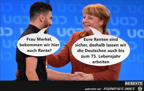 deine Rente ist sicher...... deine Rente ist sicher......