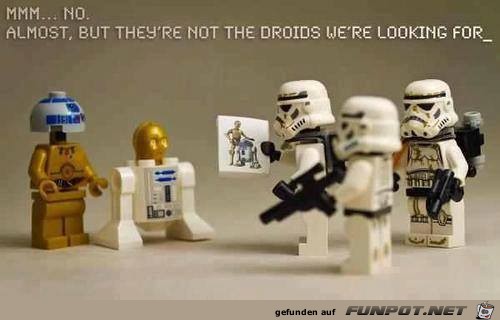 Stormtrooper auf der Suche Stormtrooper auf der Suche