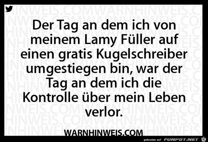 Kontrolle verloren Kontrolle verloren