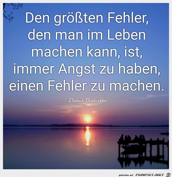 Den groessten Fehler Den groessten Fehler