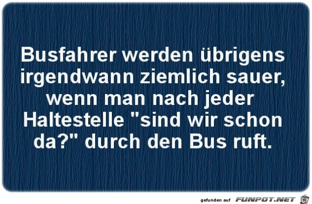 Busfahrer Busfahrer