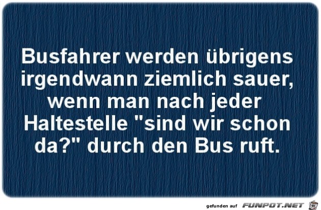 Busfahrer