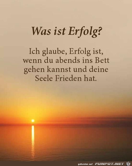 was ist Erfolg?........