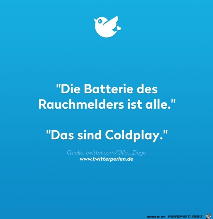 Die Batterie ist leer