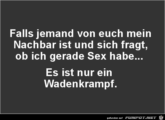 Nur ein Krampf Nur ein Krampf