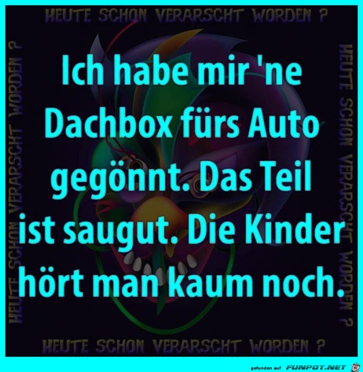 Dachbox für das Auto Dachbox für das Auto