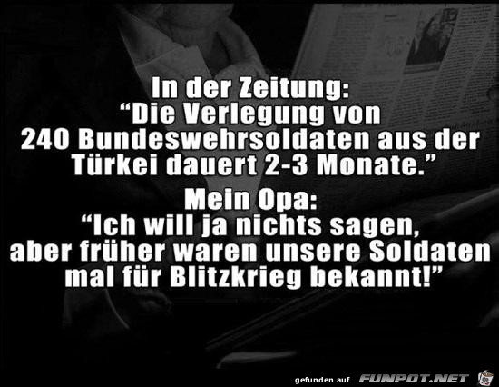 in der Zeitung:...... in der Zeitung:......