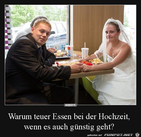 Warum immer teuer essen Warum immer teuer essen