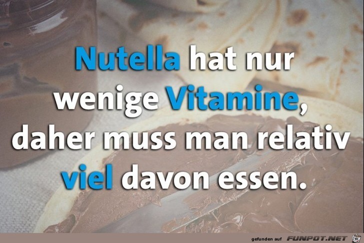 Nutella Vitamine Nutella Vitamine