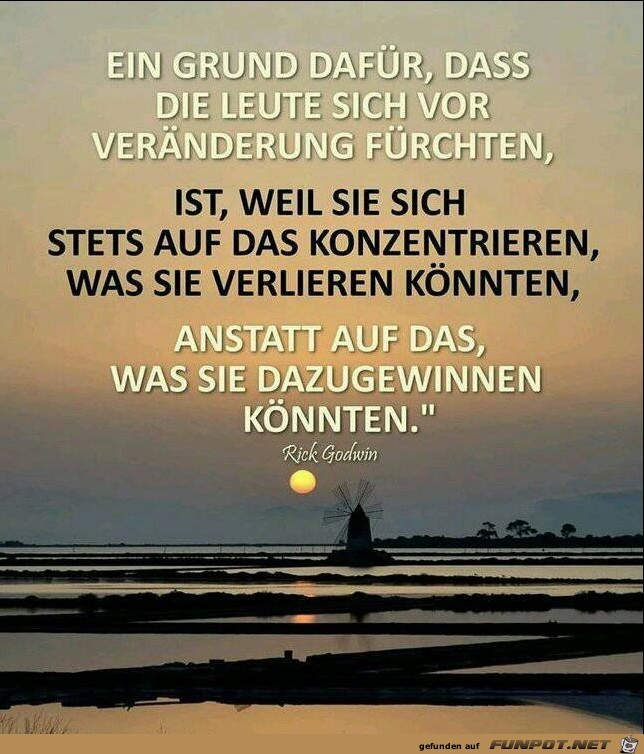 Vor Veraenderungen fuerchten Vor Veraenderungen fuerchten