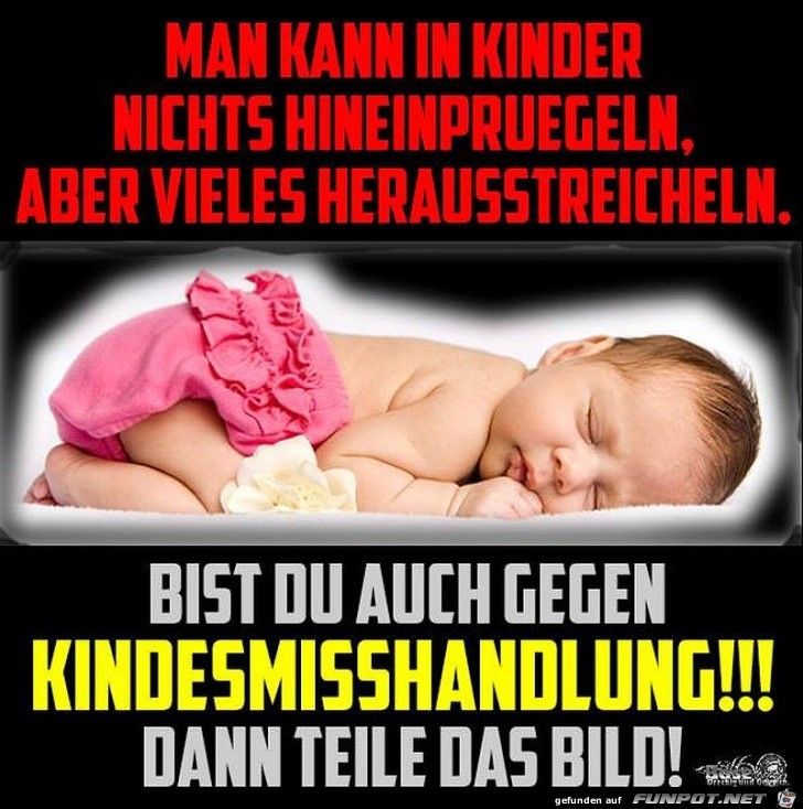 Gegen Kindermibrauch