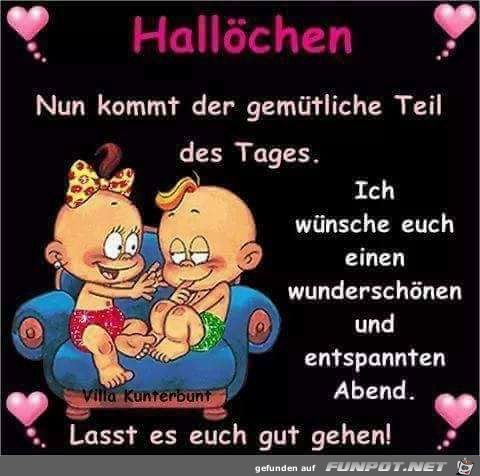 Lasst es euch gut gehen Lasst es euch gut gehen