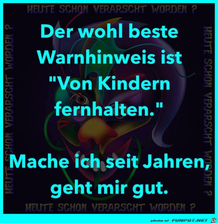 Warnhinweis Warnhinweis