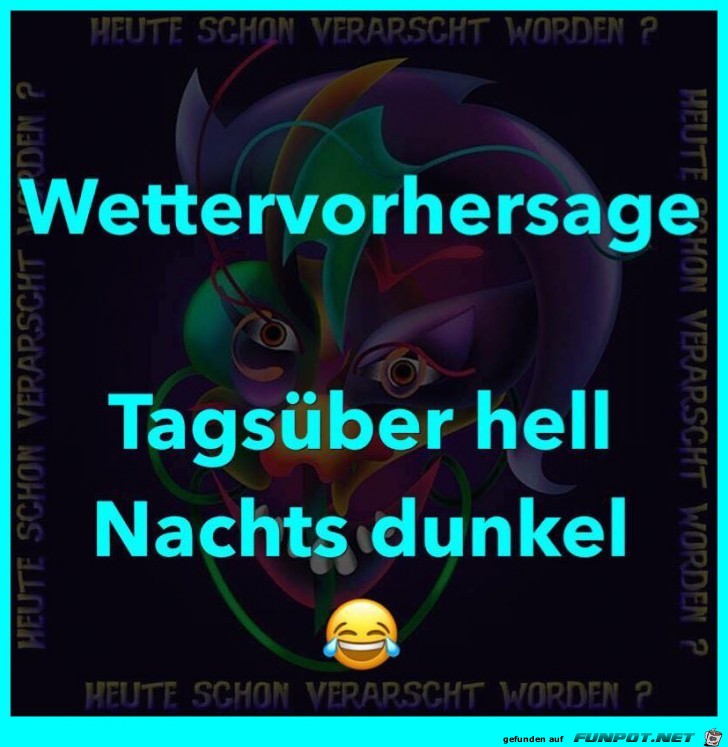 Wettervorhersage Wettervorhersage
