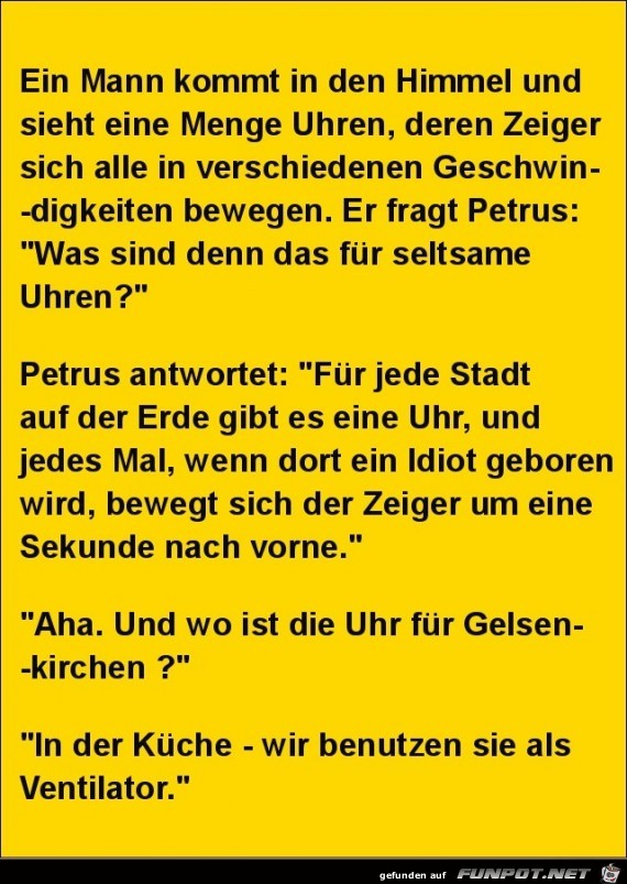 ein Mann kommt in den Himmel....... ein Mann kommt in den Himmel.......