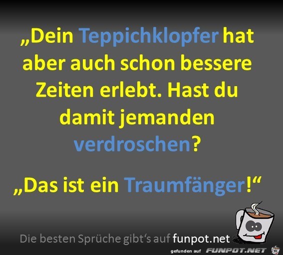 Teppichklopfer