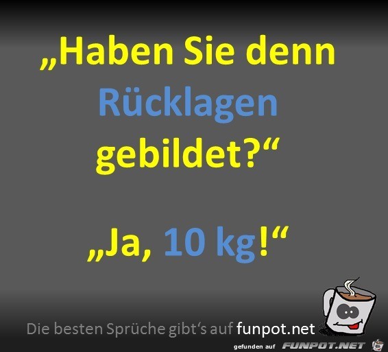 Rücklagen Rücklagen