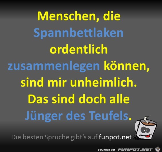 Spannbettlaken zusammenlegen Spannbettlaken zusammenlegen