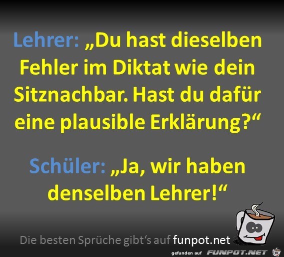 Dieselben Fehler