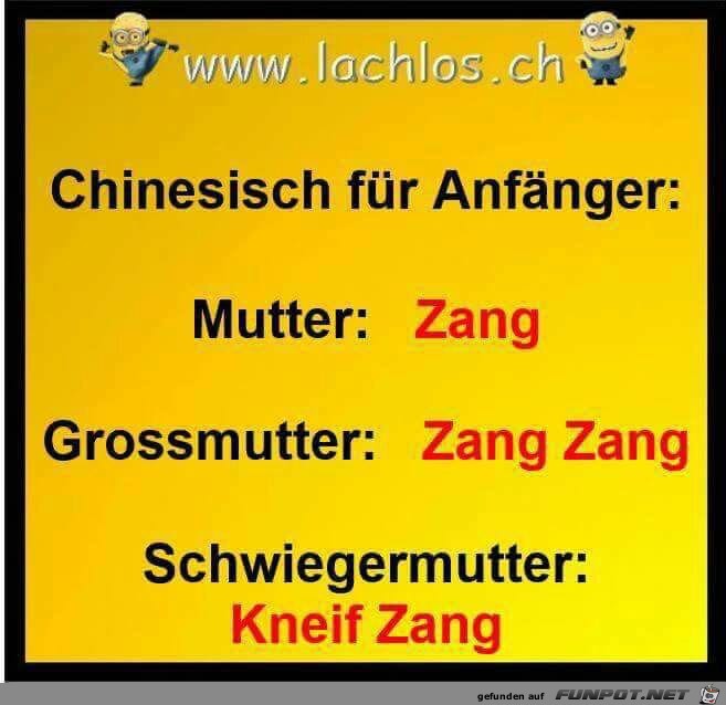 Chinesisch für Anfänger Chinesisch für Anfänger