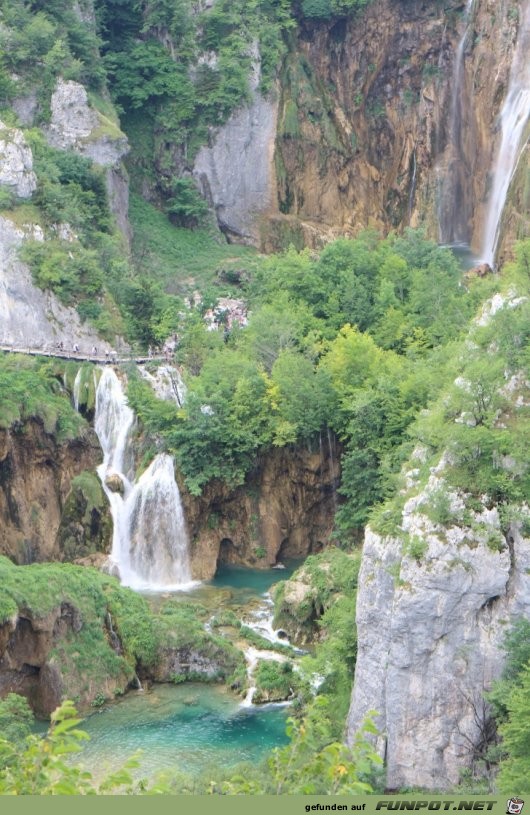 Impressionen von den Plitwitzer Seen (Kroatien,...