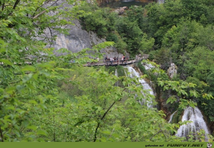 Impressionen von den Plitwitzer Seen (Kroatien,...