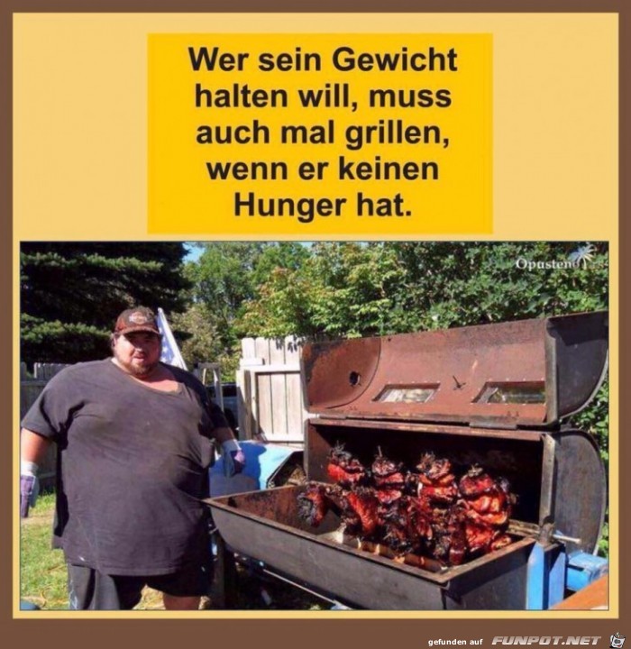 Gewicht halten