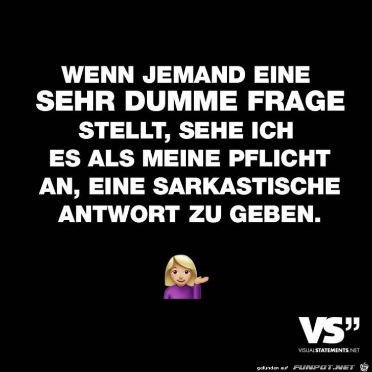 Dumme Frage Dumme Frage